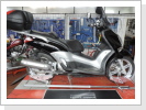 Rollervermessung Yamaha X-City 125 Rollervermessung Yamaha X-City 125