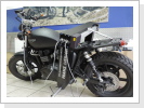 Heckschaden an Triumph Bonneville Heckschaden an Triumph Bonneville